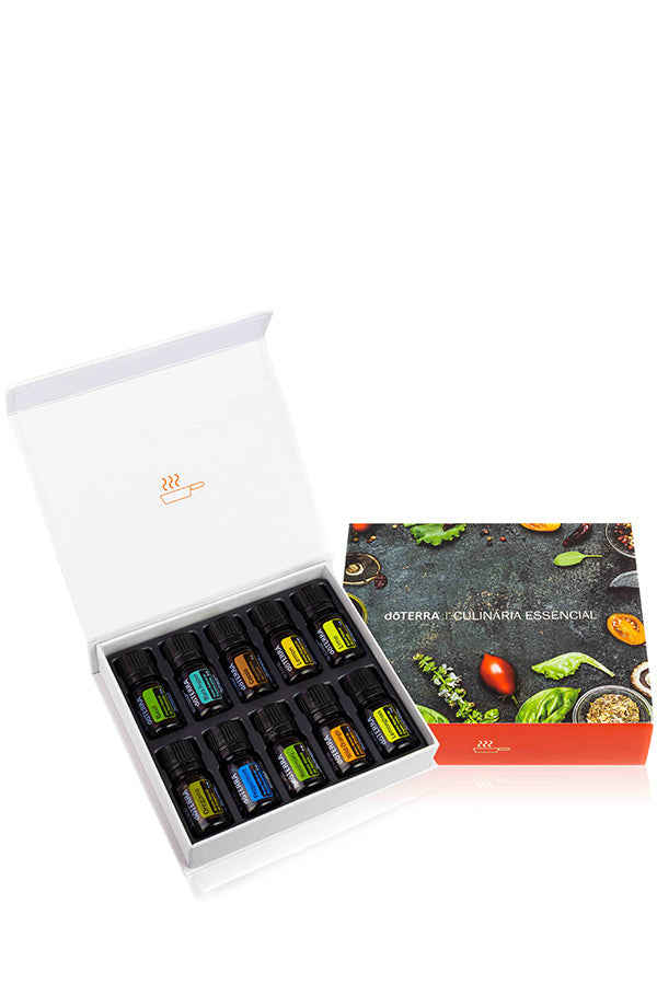 Kit dōTERRA Culinária Essencial (Sem Livro de Receitas)