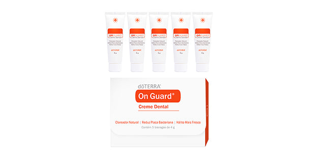 On Guard® Creme Dental Clareador Natural  Travel Pack